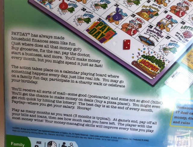 Pay Day Classic Edition - Ages 8+ - photo 3