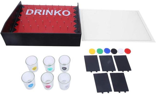 Drinko The Drinking Game of Choice - 6 Glasses, Chips - photo 2