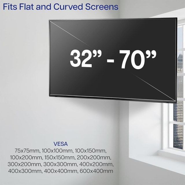 VIVO Corner TV Wall Mount 37"-70" Full Motion - MOUNT-CR70C - photo 5