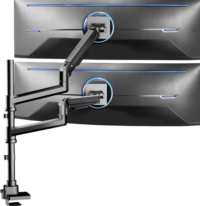 Dual Ultrawide Monitor Desk Mount - 49" - STAND-V120K