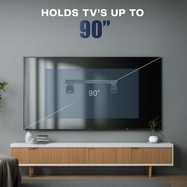 Ultra Slim TV Wall Mount 43-90 Inch - MOUNT-TVMG1