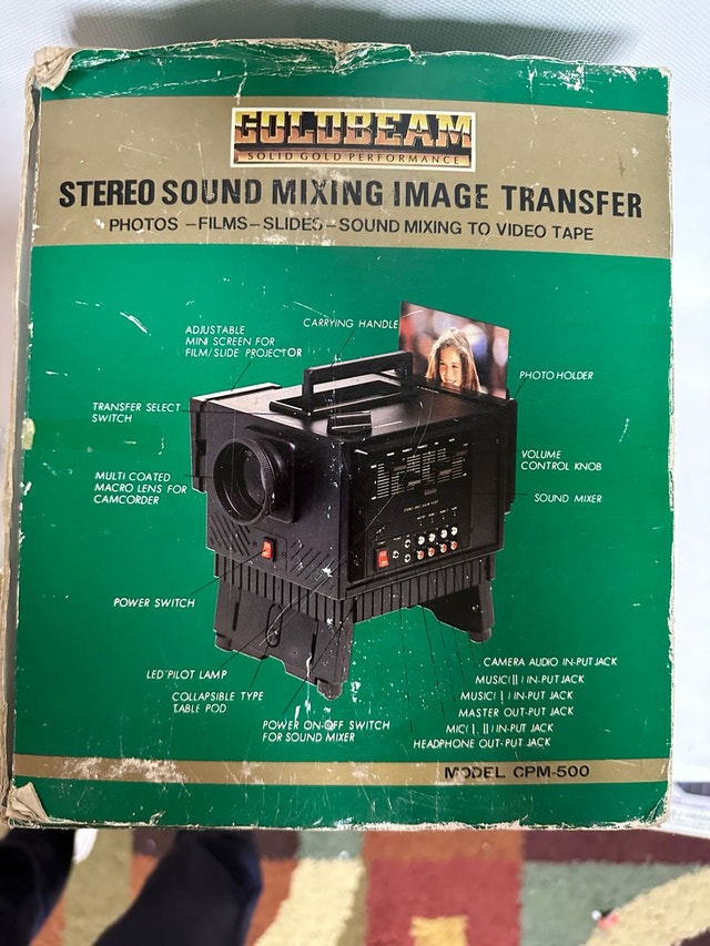 Goldbeam Image Transfer System Stereo Sound Mixing - photo 3