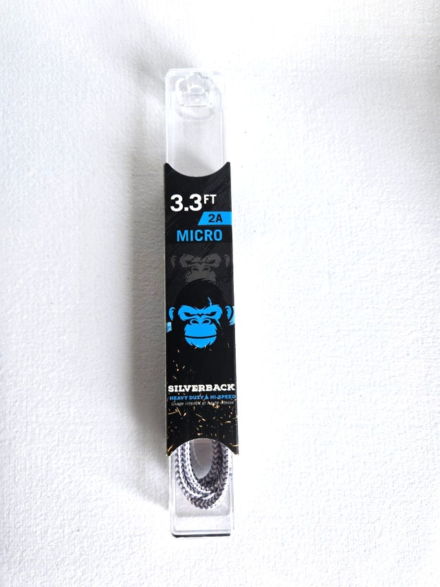 Silverback Micro USB Cable 3.3ft 2A Heavy Duty Hi-Speed - photo 2