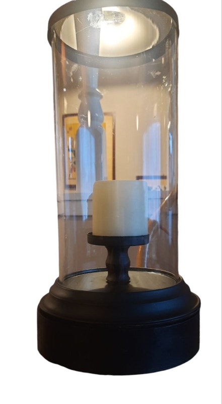 Glass Candle Holder