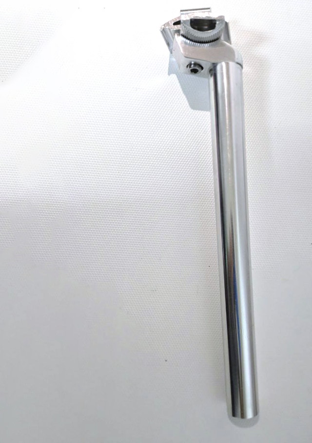 12" Silver Alloy Bicycle Seat Post