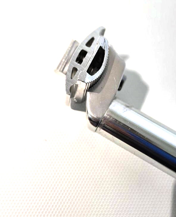 12" Silver Alloy Bicycle Seat Post - photo 2