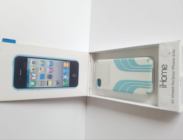 iHome Air Stream Case for iPhone 4/4s - White/Blue - photo 2