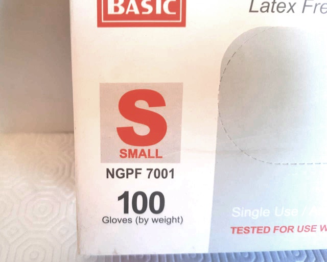 SynGuard Nitrile Exam Gloves, Small, 100 Count - photo 3