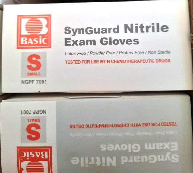 SynGuard Nitrile Exam Gloves, Small, 100 Count - photo 4