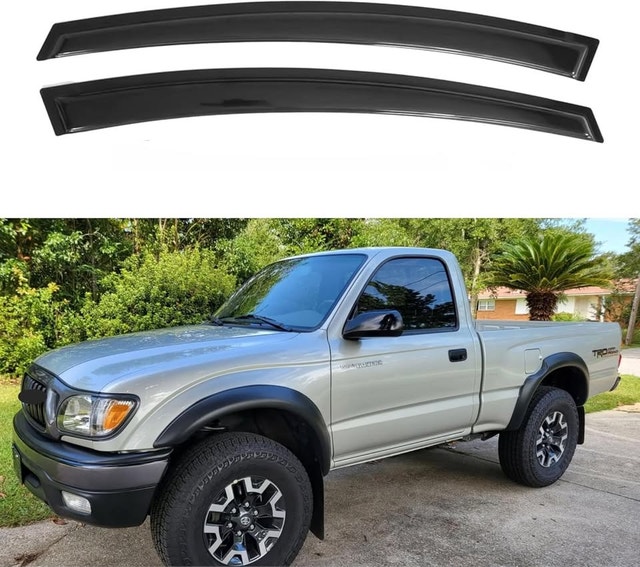 Toyota Tacoma 1995-2004 Standard Cab Window Visors - NEW