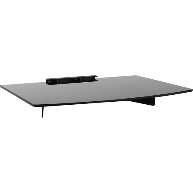 Glass Wall Mount Shelf for DVD Multi Media Components OF-SRG-06