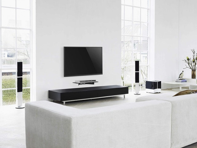 Glass Wall Mount Shelf for DVD Multi Media Components OF-SRG-06 - photo 2