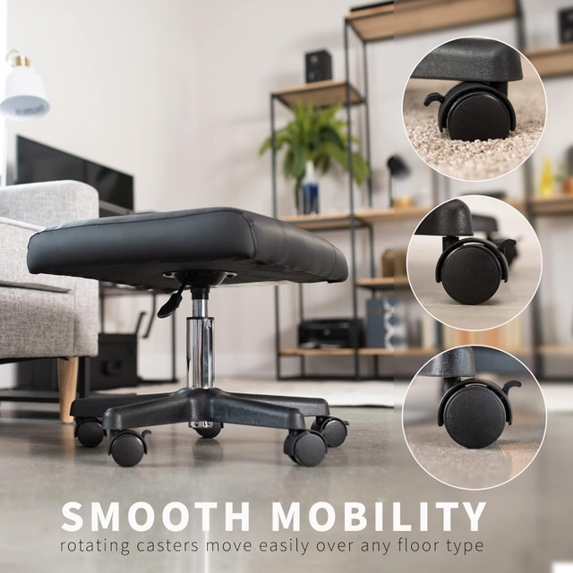 Mobile Footrest with Wheels, Ergonomic Rolling (CHAIR-S04F) - photo 5