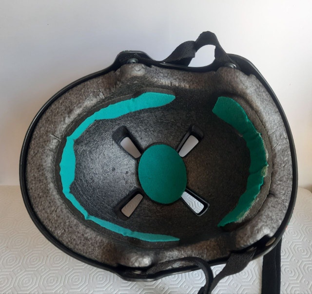 Black Helmet with Colorful Design - photo 4