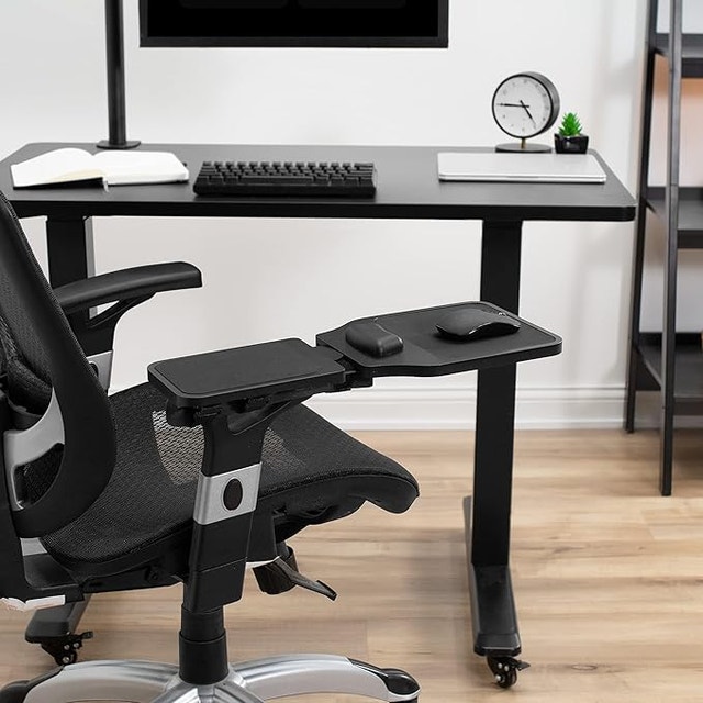 Adjustable Arm Rest Mouse Pad with Wrist Cushion