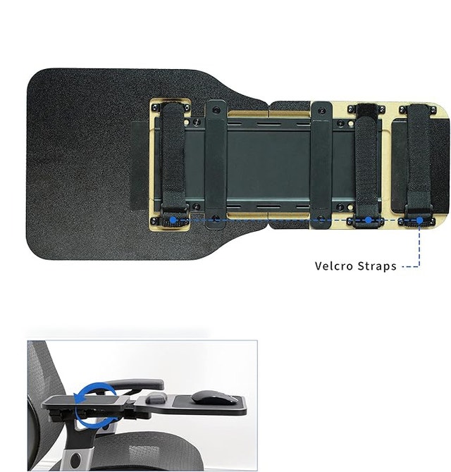 Adjustable Arm Rest Mouse Pad with Wrist Cushion - photo 2