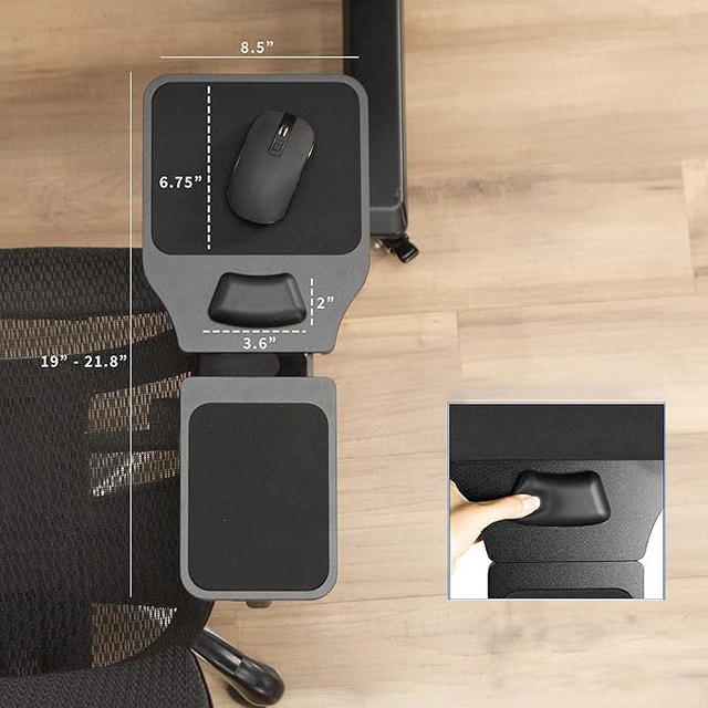 Adjustable Arm Rest Mouse Pad with Wrist Cushion - photo 5