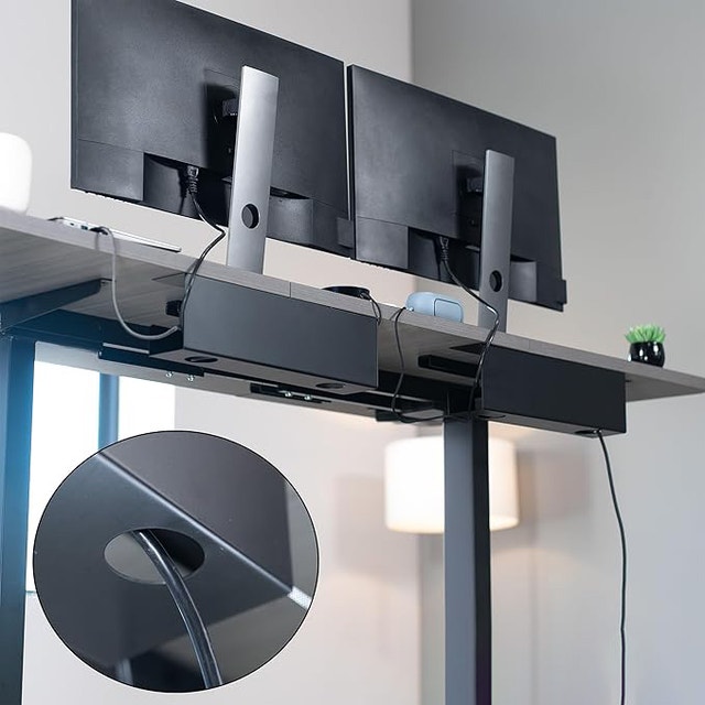 Under Desk 17 inch Cable Management Trays - photo 4