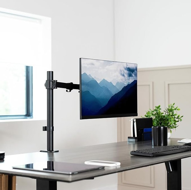 VIVO Single Monitor Desk Mount - Up to 38" Screens - photo 4