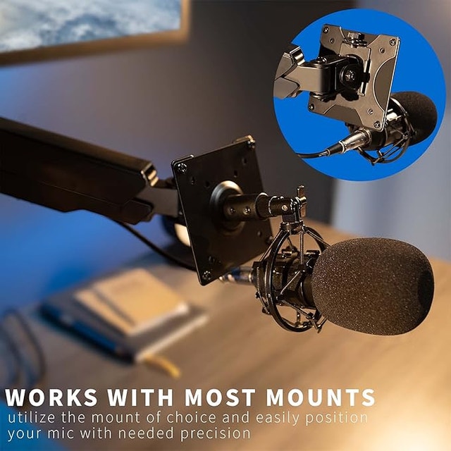 VIVO Universal Microphone VESA Adapter Kit