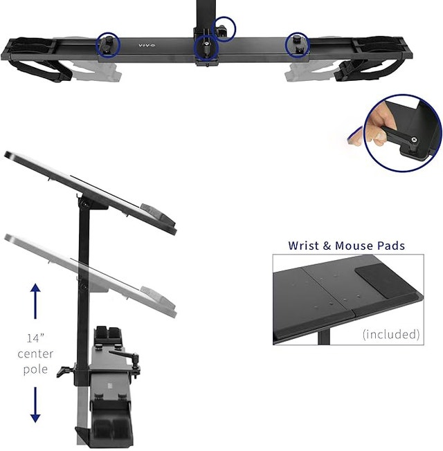 Universal Wooden Laptop Treadmill Desk - photo 2
