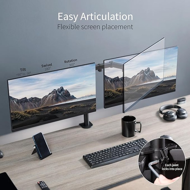 Dual Monitor Desk Mount - photo 5