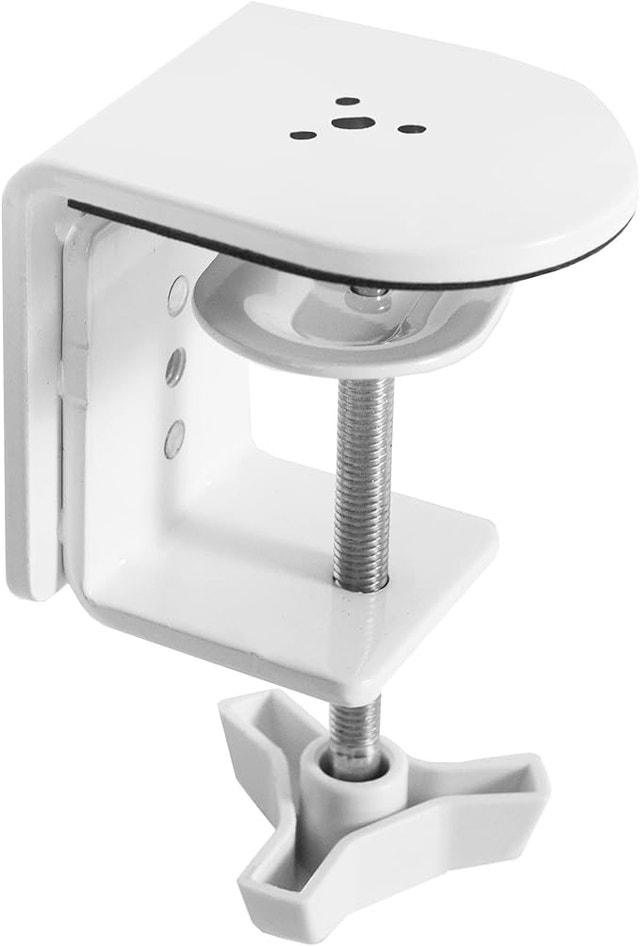 White Heavy Duty Desk Clamp