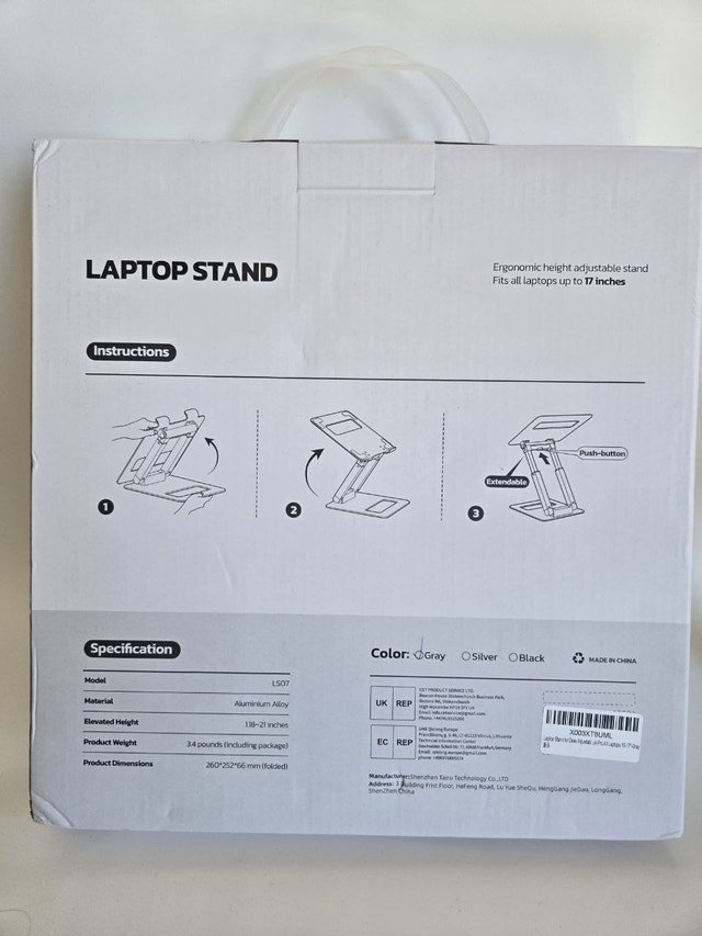 Laptop Stand With Adjustable Height - photo 4