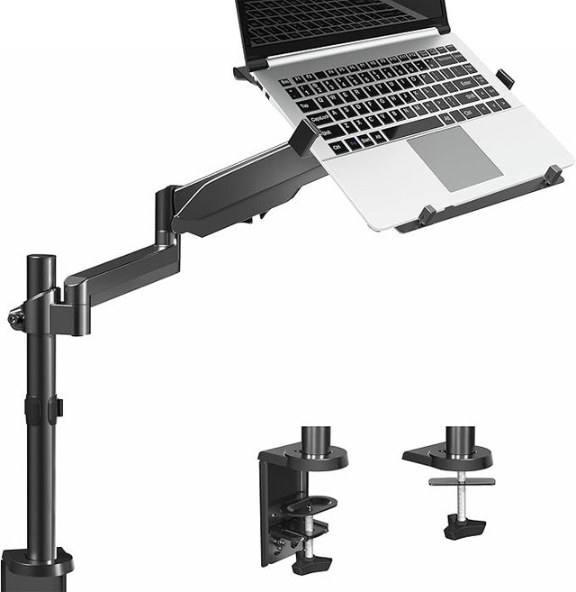 Pneumatic Arm Single Laptop Desk Mount - VIVO - photo 2