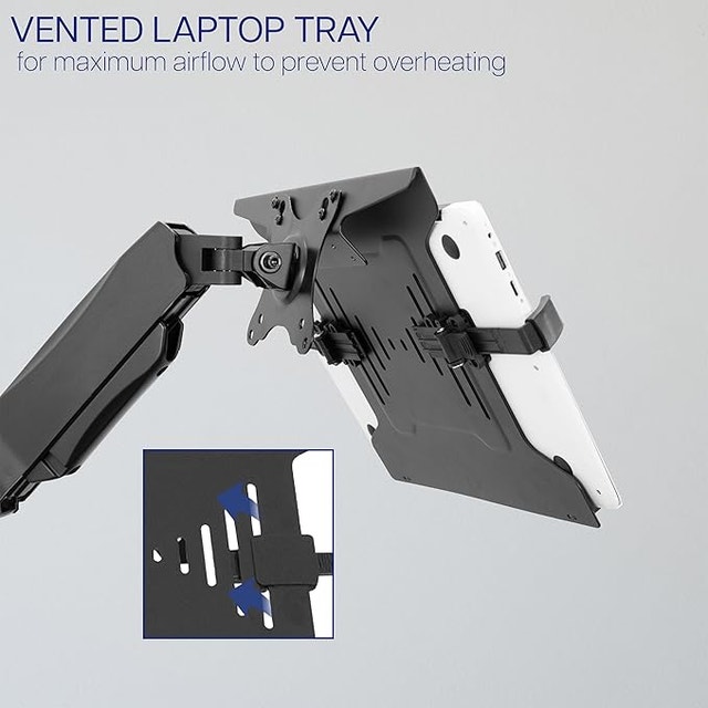 Height Adjustable Pneumatic Laptop Wall Mount - photo 2