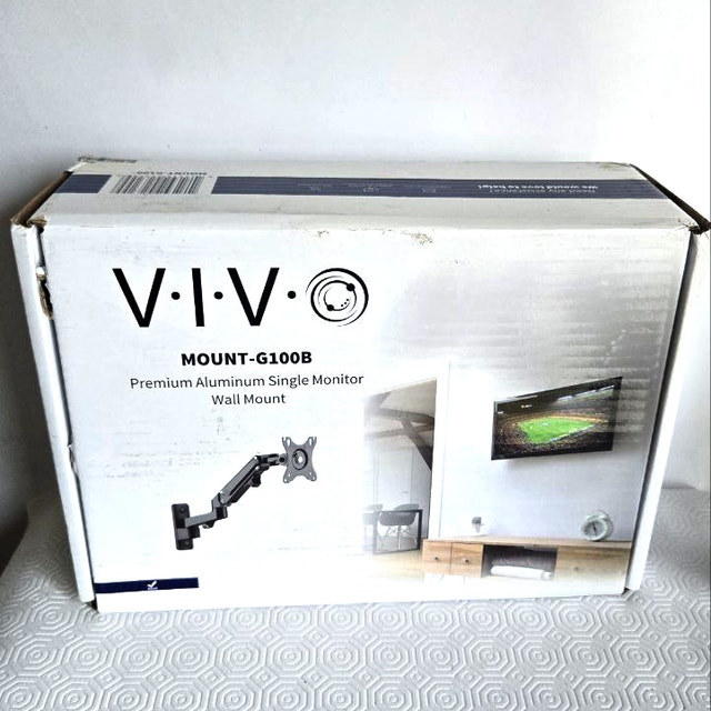 Premium Aluminum Single LCD Monitor Wall Mount - photo 2