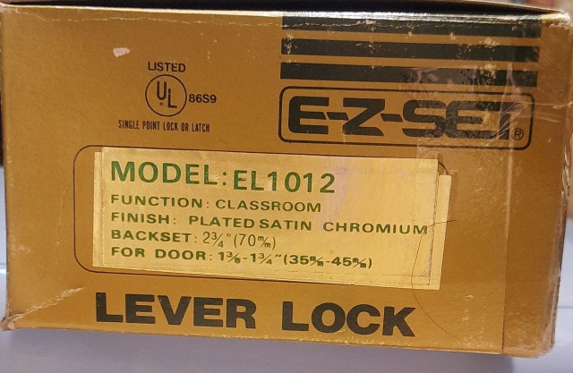 New in Box Door Lock - photo 2