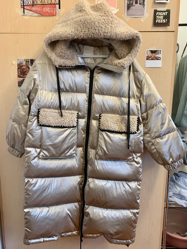 Premium 90% White Duck Down Long Puffer Jacket