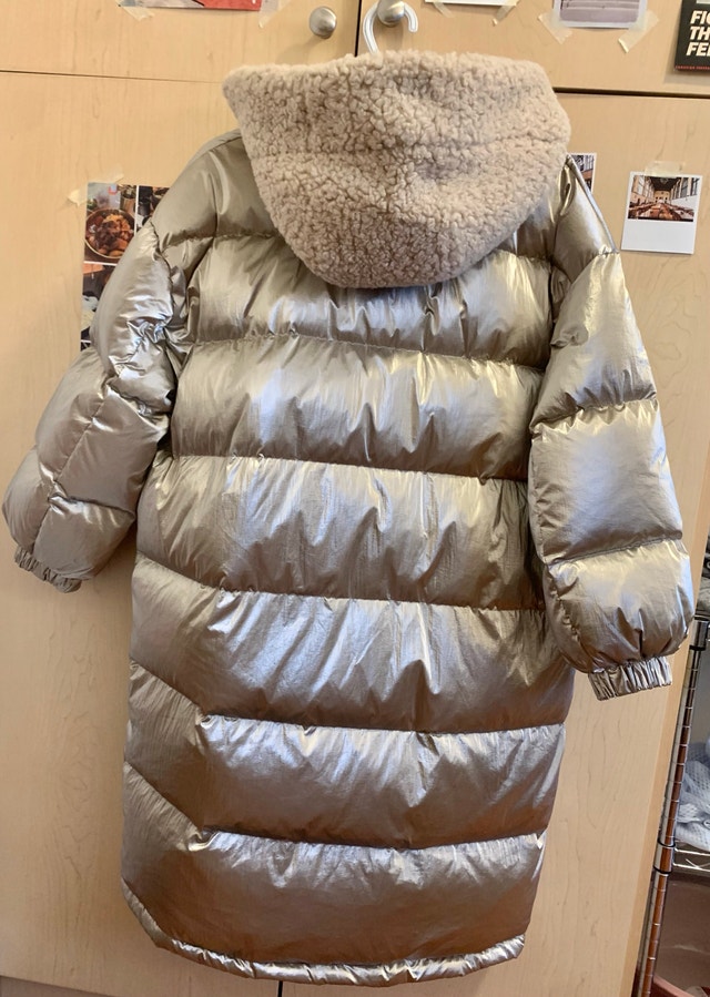 Premium 90% White Duck Down Long Puffer Jacket - photo 2