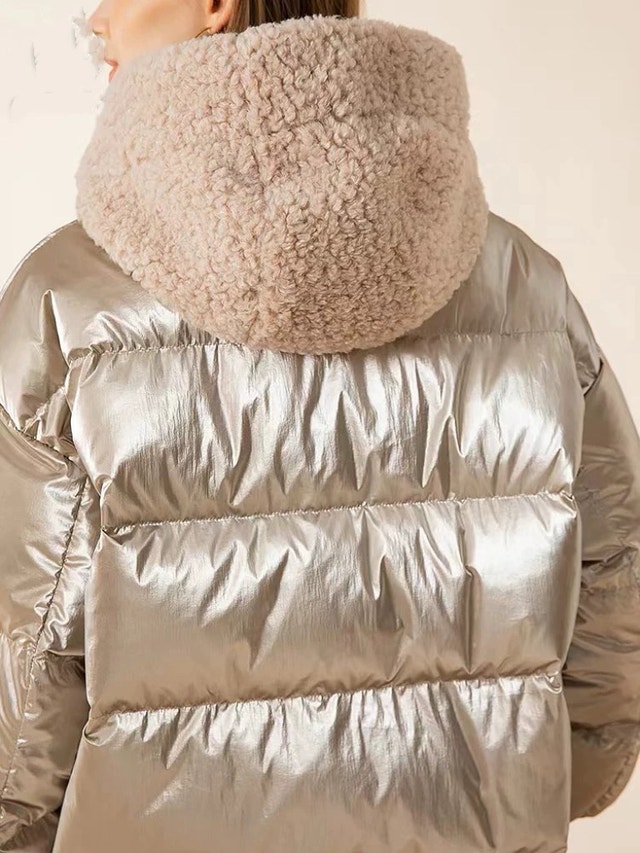 Premium 90% White Duck Down Long Puffer Jacket - photo 4