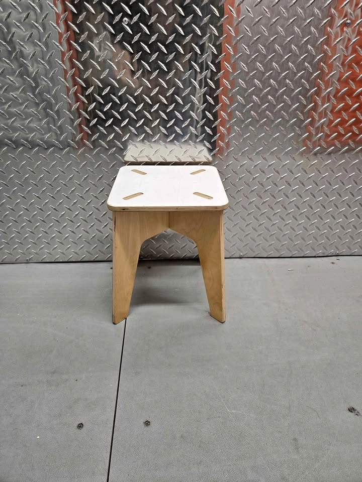 Plywood Stool | Small Wooden Step Stool. Kids