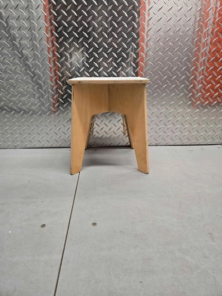 Plywood Stool | Small Wooden Step Stool. Kids - photo 2