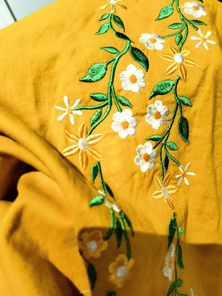 Beautiful Embroidered Dress with pocket - photo 3