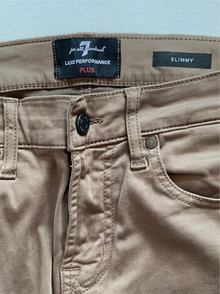 Joe's Jeans Asher Slim Fit W30 & 7FAM Slimmy Luxe Pants - photo 5