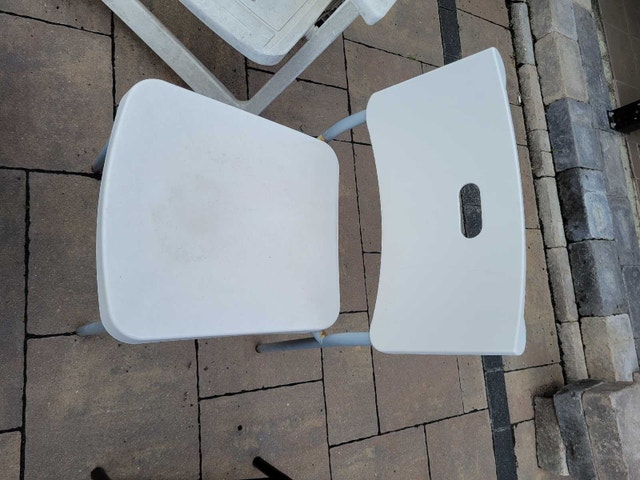 White Chair moving sale
