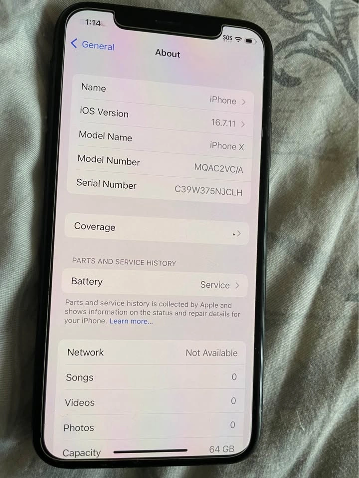 Apple iPhone X 64GB - photo 3