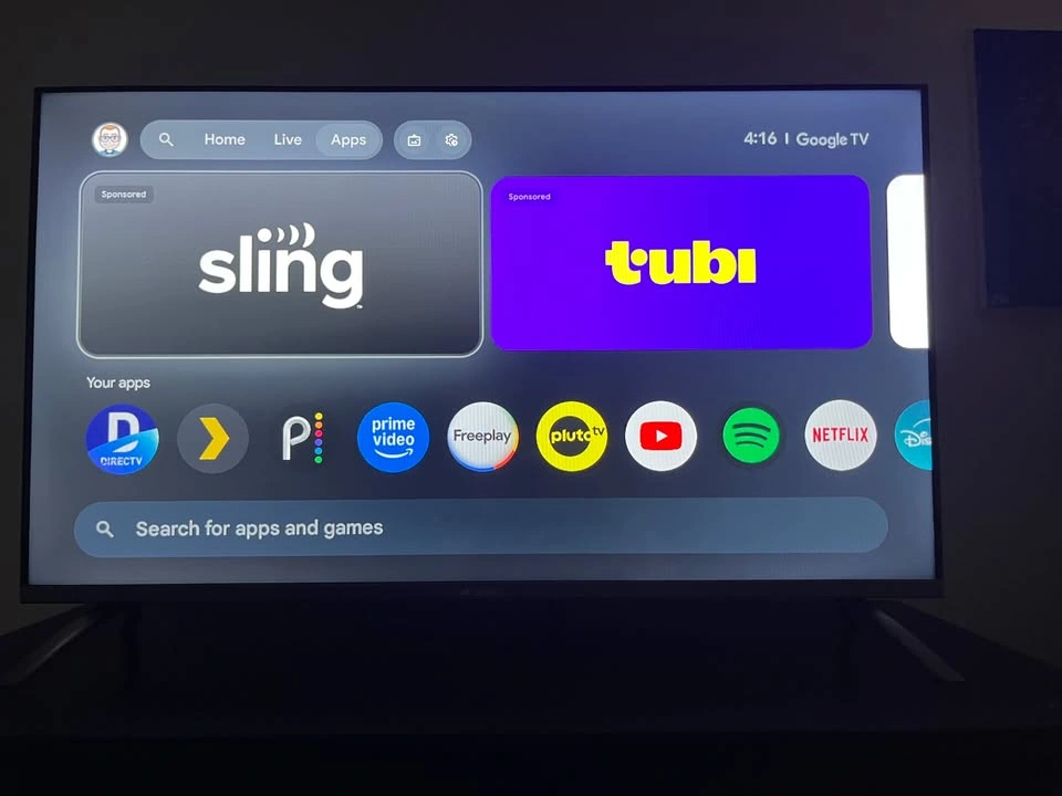 Sansui 40" TV with Built-In Chromecast - Good as New! - photo 2