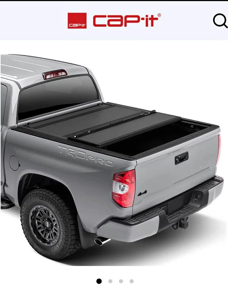 CAP-IT Folding Tonneau Cover for Toyota Tundra 6.4ft Bed