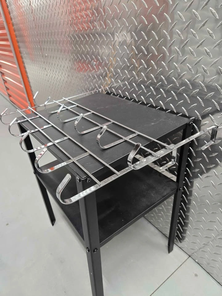 2-shelf stand with over-door hooks - photo 3