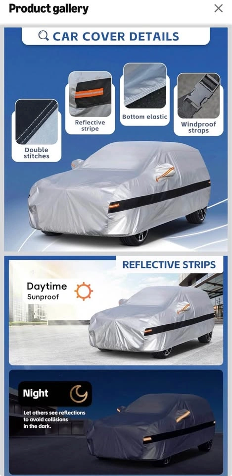 10 Layers Car Cover Custom Fit for Nissan Kicks (2017-2024) - photo 3