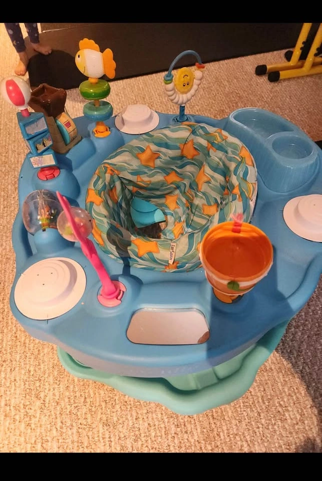 Exersaucer with functional wheels - photo 2
