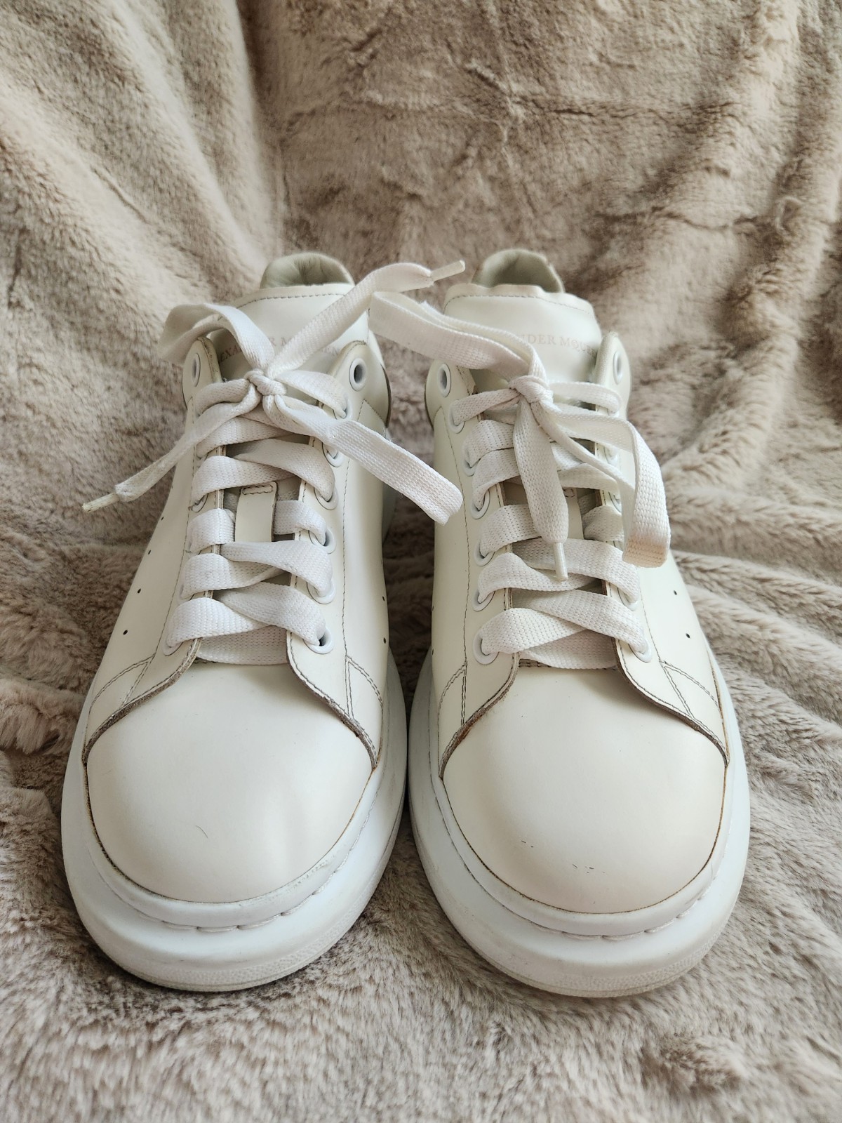 Alexander McQueen Men's Oversized Sneakers Size 10 US / 43 EU Of - photo 2