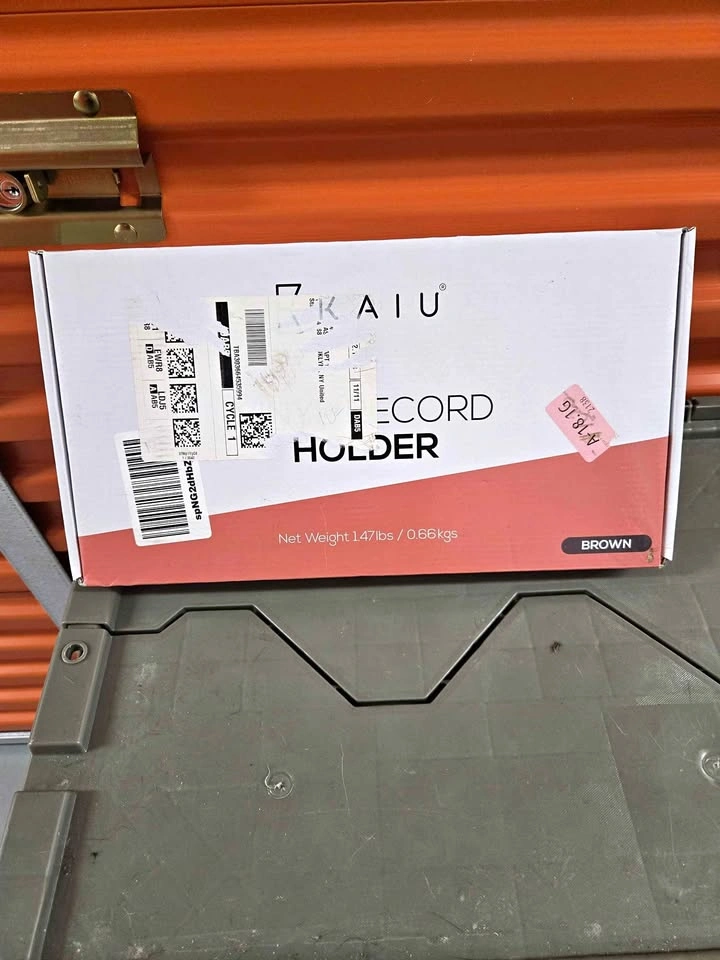 KAIU Brown Record Holder Vinyl LP Storage