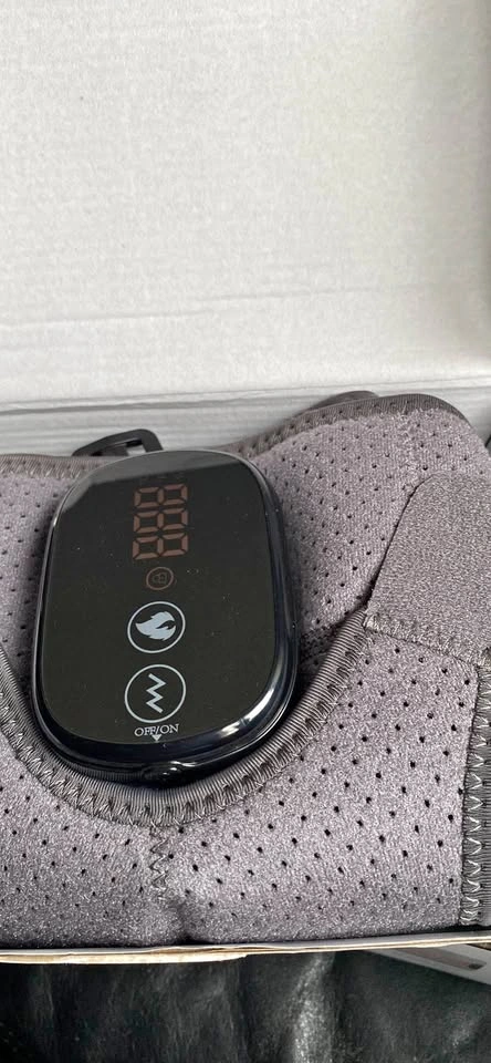 Heating Vibration Massage Shoulder Pad - Grey