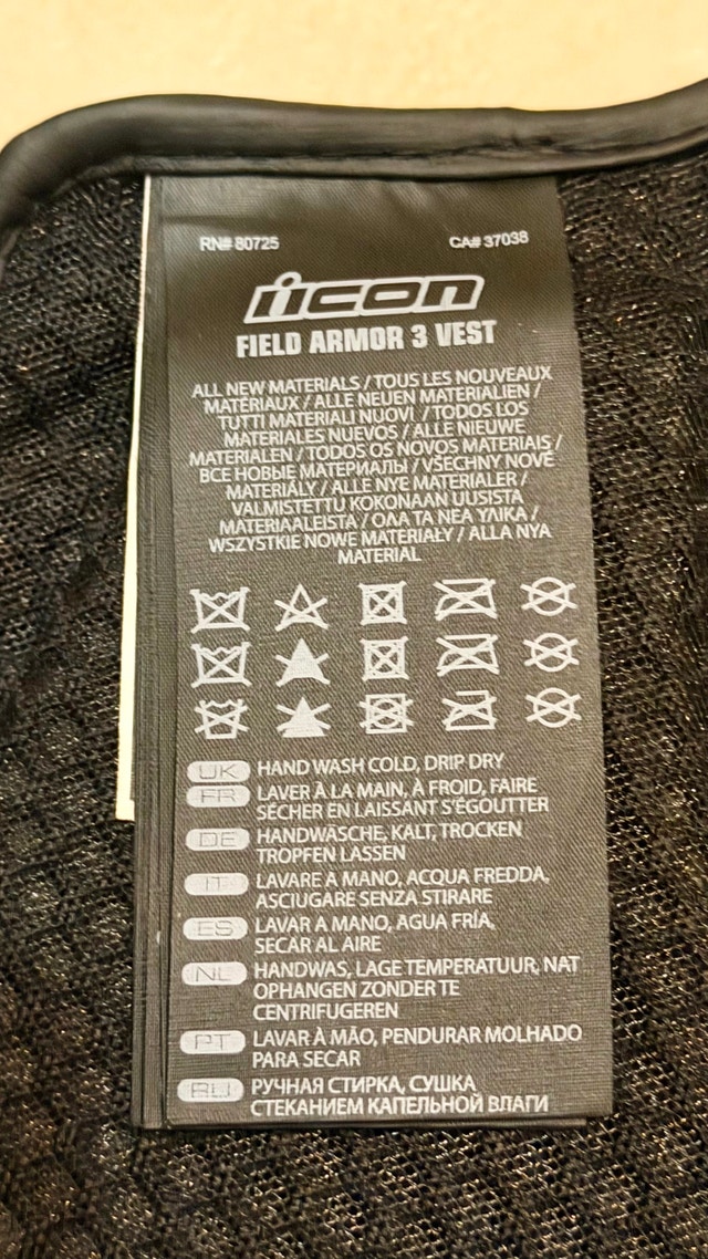 Icon Field Armor 3 Motorcycle Chest Protector - photo 5